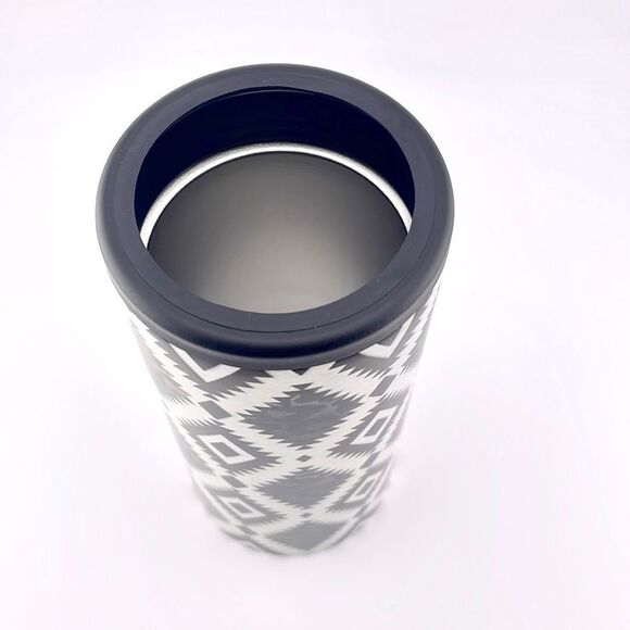 Leopard diamanté Skinny Can Hard Koozie - Picture 3 of 4